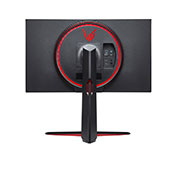 LG Monitor pentru jocuri UHD 4K UltraGear™ Nano IPS 1ms (GtG), 27'', cu VESA DSC, vedere posterioară cu Sphere Lighting 2.0 în roșu, 27GN950-B, thumbnail 7