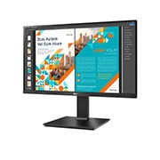 LG Monitor IPS QHD de 23,8'' cu AMD FreeSync™, Vedere laterală la +15 grade, 24QP550-B, thumbnail 2