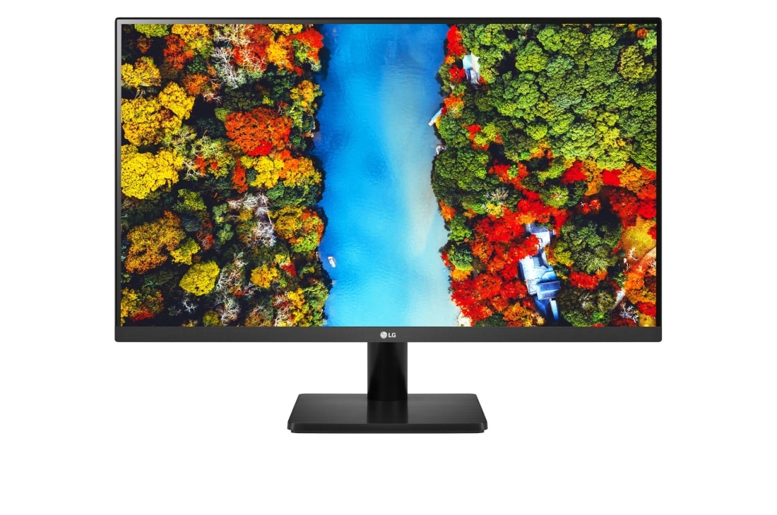 LG Ecran IPS Full HD de 27'' cu AMD FreeSync™, Vedere frontală, 27MP500-B