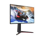 LG Monitor pentru jocuri UHD 4K UltraGear™ Nano IPS 1ms (GtG), 27'', care suportă 4K și 120 Hz prin HDMI 2.1, Vedere din perspectivă, 27GP950-B, thumbnail 4
