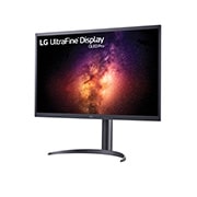 LG Ecran OLED 4K de 31,5 inchi, pixeli auto-iluminați și raport de contrast 1M: 1, Vedere laterală la +15 grade, 32EP950-B, thumbnail 3