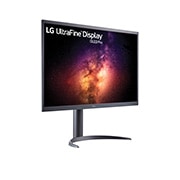 LG Ecran OLED 4K de 31,5 inchi, pixeli auto-iluminați și raport de contrast 1M: 1, Vedere din perspectivă, 32EP950-B, thumbnail 4