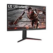LG Monitor de jocuri 31,5'' LG UltraGear™ QHD cu 165Hz, 1ms MBR, Vedere laterală la +15 grade, 32GN650-B, thumbnail 3
