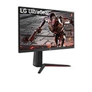 LG Monitor de jocuri 31,5'' LG UltraGear™ QHD cu 165Hz, 1ms MBR, Vedere din perspectivă, 32GN650-B, thumbnail 4