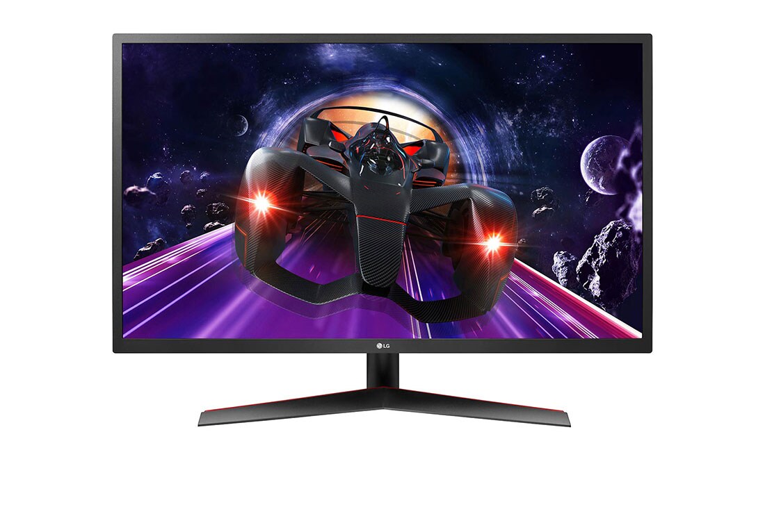 LG Monitor IPS Full HD de 31,5'' cu AMD FreeSync™, Vedere frontală, 32MP60G-B