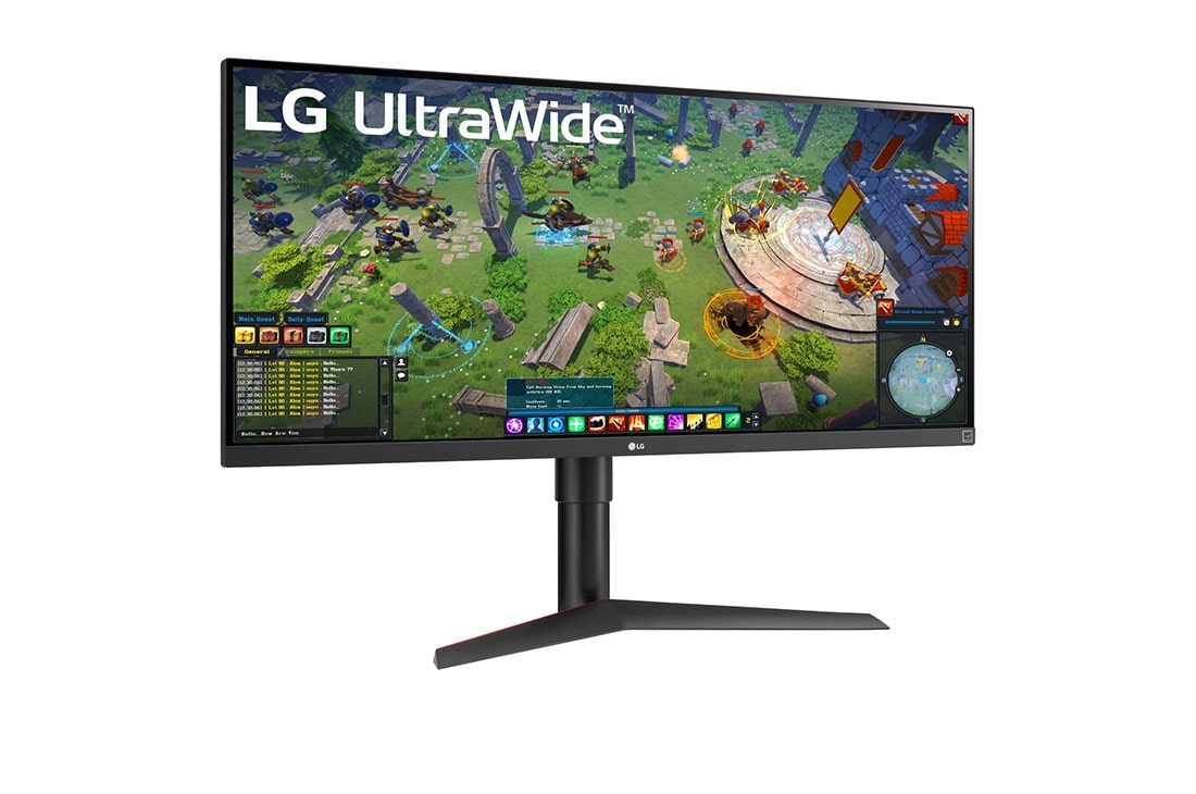LG Monitor UltraWide™ Full HD IPS de 34'' și VESA HDR™ 400, Vedere laterală la +15 grade, 34WP65G-B, thumbnail 3