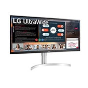 LG Monitor HDR IPS 34'' UltraWide™ Full HD (2560x1080), Vedere laterală la +15 grade, 34WN650-W, thumbnail 3