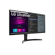 LG Monitor 34'' UltraWide™ QHD (3440 x 1440) IPS, Vedere din perspectivă, 34WN750-B, thumbnail 4