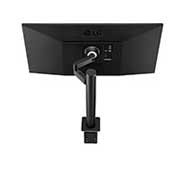 LG Monitor Ergo LG UltraWide™ QHD IPS HDR, vedere laterală din spate cu brațul monitorului extins, 34WN780-B, thumbnail 13