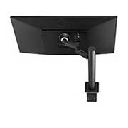 LG Monitor Ergo LG UltraWide™ QHD IPS HDR, vedere din spate cu brațul monitorului extins spre stânga, 34WN780-B, thumbnail 14