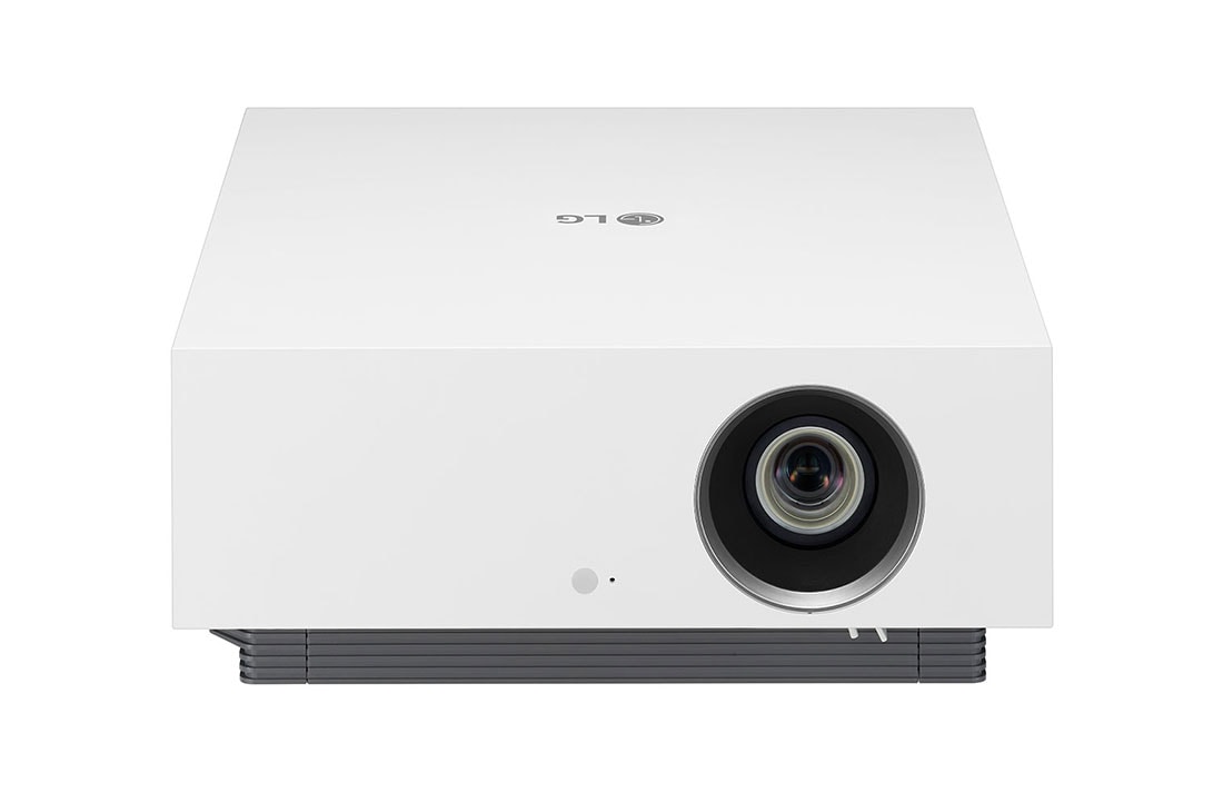 LG Proiector LG HU810P 4K UHD Laser Smart Home Theater CineBeam, vedere frontală, HU810PW