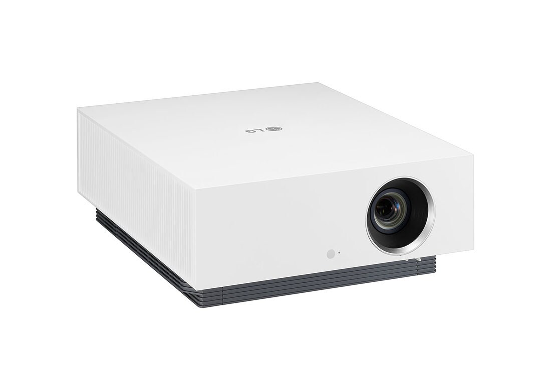 LG Proiector LG HU810P 4K UHD Laser Smart Home Theater CineBeam, Vedere laterală la +15 grade, HU810PW, thumbnail 6