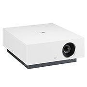 LG Proiector LG HU810P 4K UHD Laser Smart Home Theater CineBeam, Vedere laterală la +15 grade, HU810PW, thumbnail 6