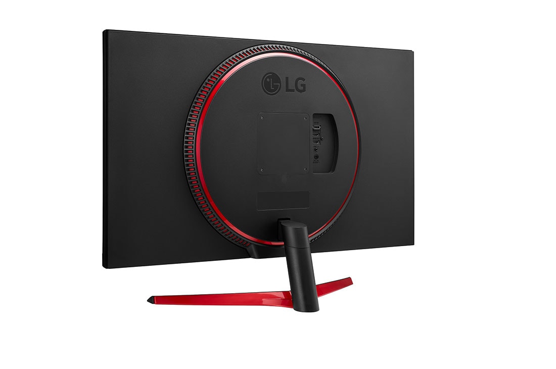 LG Monitor de jocuri UltraGear™ Full HD de 31,5 ''cu 165Hz, 1ms MBR și compatibil NVIDIA® G-SYNC®, Vedere din perspectivă spate, 32GN500-B, thumbnail 7
