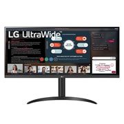 LG Monitor 21:9 UltraWide™ Full HD IPS de 34'' cu AMD FreeSync™, Vedere frontală, 34WP550-B, thumbnail 1