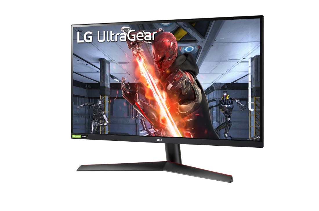 LG Monitor pentru jocuri clasa UltraGear™ QHD IPS 1ms (GtG), 27'', compatibil cu NVIDIA® G-SYNC®, Vedere laterală la +15 grade, 27GN800-B, thumbnail 2