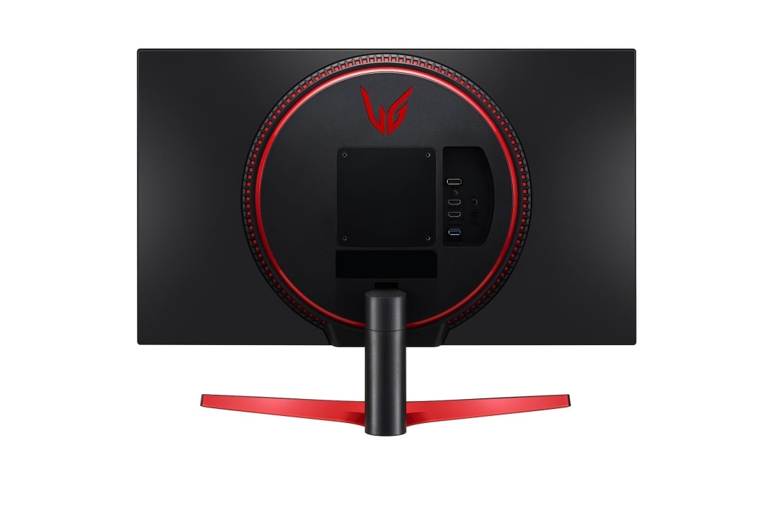 LG Monitor pentru jocuri clasa UltraGear™ QHD IPS 1ms (GtG), 27'', compatibil cu NVIDIA® G-SYNC®, Vedere posterioară, 27GN800-B, thumbnail 6