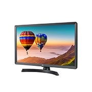 LG Monitor TV LED de 27,5'' HD Ready cu unghi larg de vizualizare, Vedere laterală la +15 grade, 28TN515V-WZ, thumbnail 2