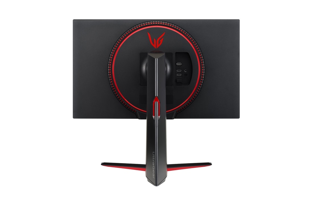 LG Monitor pentru jocuri clasa UltraGear™ Full HD IPS 1ms (GtG), 27'', compatibil cu NVIDIA® G-SYNC®, Vedere posterioară, 27GN650-B, thumbnail 6