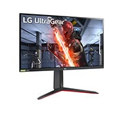 LG Monitor pentru jocuri clasa UltraGear™ Full HD IPS 1ms (GtG), 27'', compatibil cu NVIDIA® G-SYNC®, Vedere laterală la +15 grade, 27GN650-B, thumbnail 3