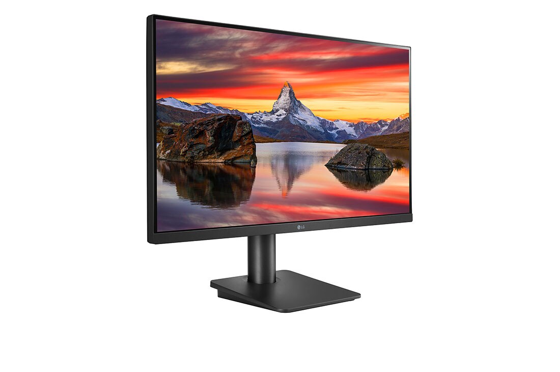 LG Monitor IPS Full HD de 27'' cu design cu 3 laturi fără margini, Vedere din perspectivă, 27MP450-B, thumbnail 4