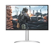 LG Monitor 31.5'' UHD 4K (3840x2160) cu USB Type-C™, Vedere frontală, 32UP550-W, thumbnail 1