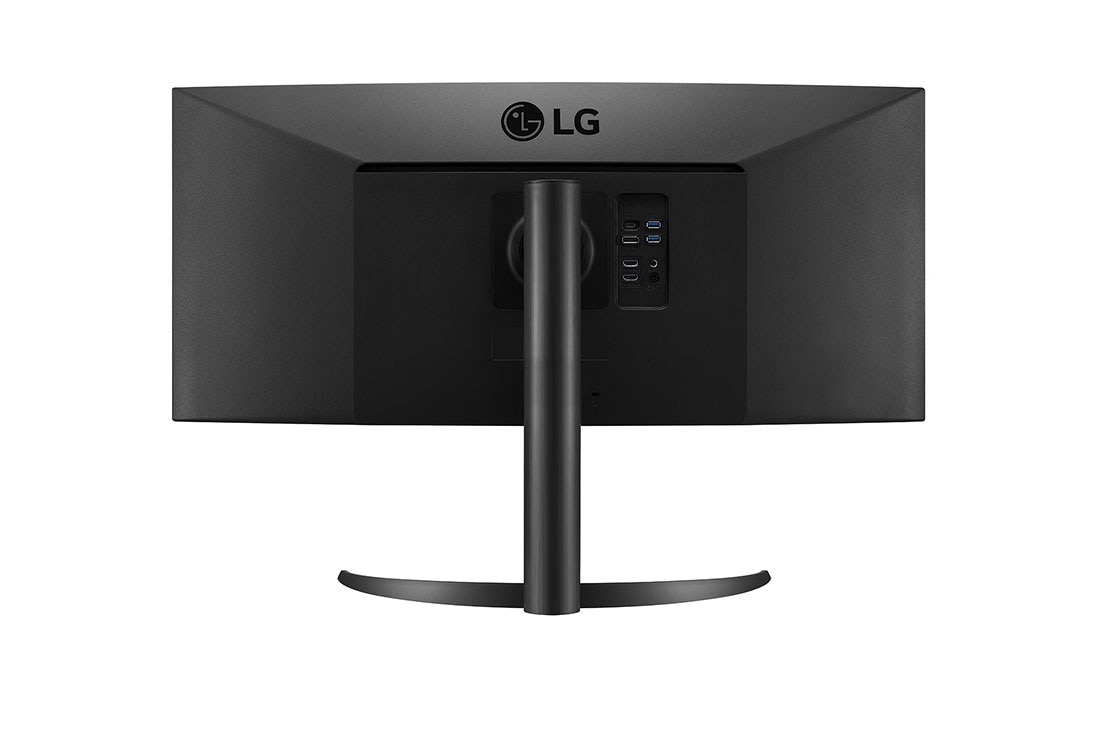 LG Monitor curbat UltraWide™ QHD (3440 x 1440) 21:9 de 34'', Vedere posterioară, 34WP85C-B, thumbnail 6