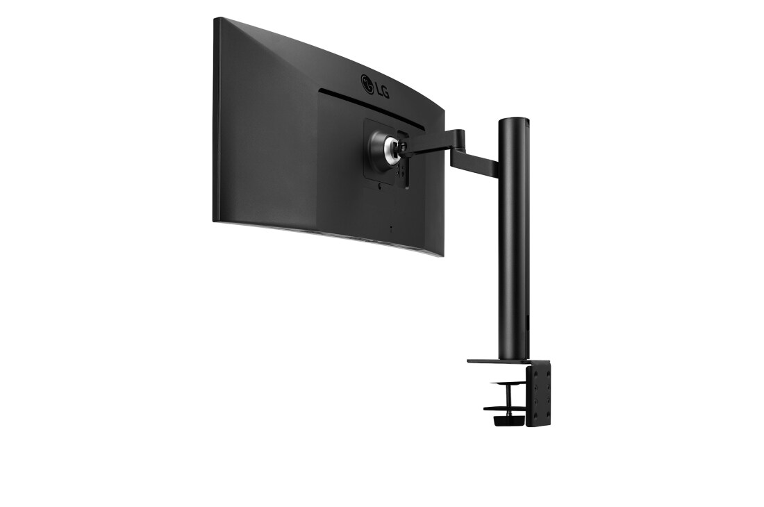 LG Monitor curbat UltraWide™ QHD Ergo (3440 x 1440) 21:9 de 34'', Vedere din perspectivă spate, 34WP88C-B, thumbnail 7