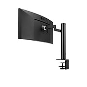 LG Monitor curbat UltraWide™ QHD Ergo (3440 x 1440) 21:9 de 34'', Vedere din perspectivă spate, 34WP88C-B, thumbnail 7