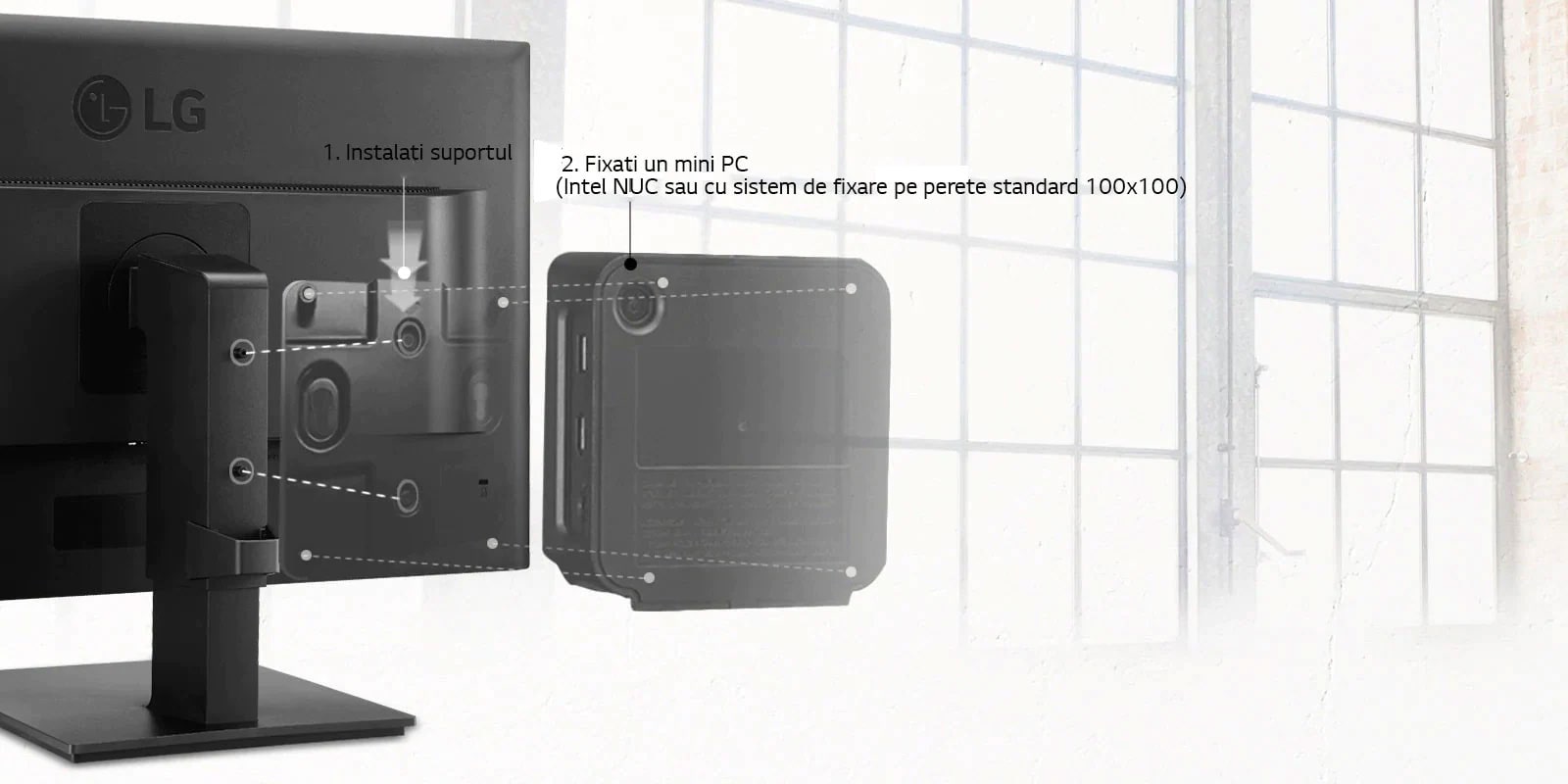 Conector pentru mini PC disponibil