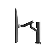 LG Monitor DualUp 16:18 de 27,6 inch cu suport Ergo și USB Type-C™, vedere laterală cu înălțimea monitorului reglată în jos, 28MQ780-B, thumbnail 5