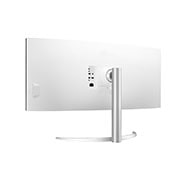 LG 39,7” curbat UltraWide™ 5K2K afișaj Nano IPS, vedere din perspectivă spate, 40WP95C-W, thumbnail 7