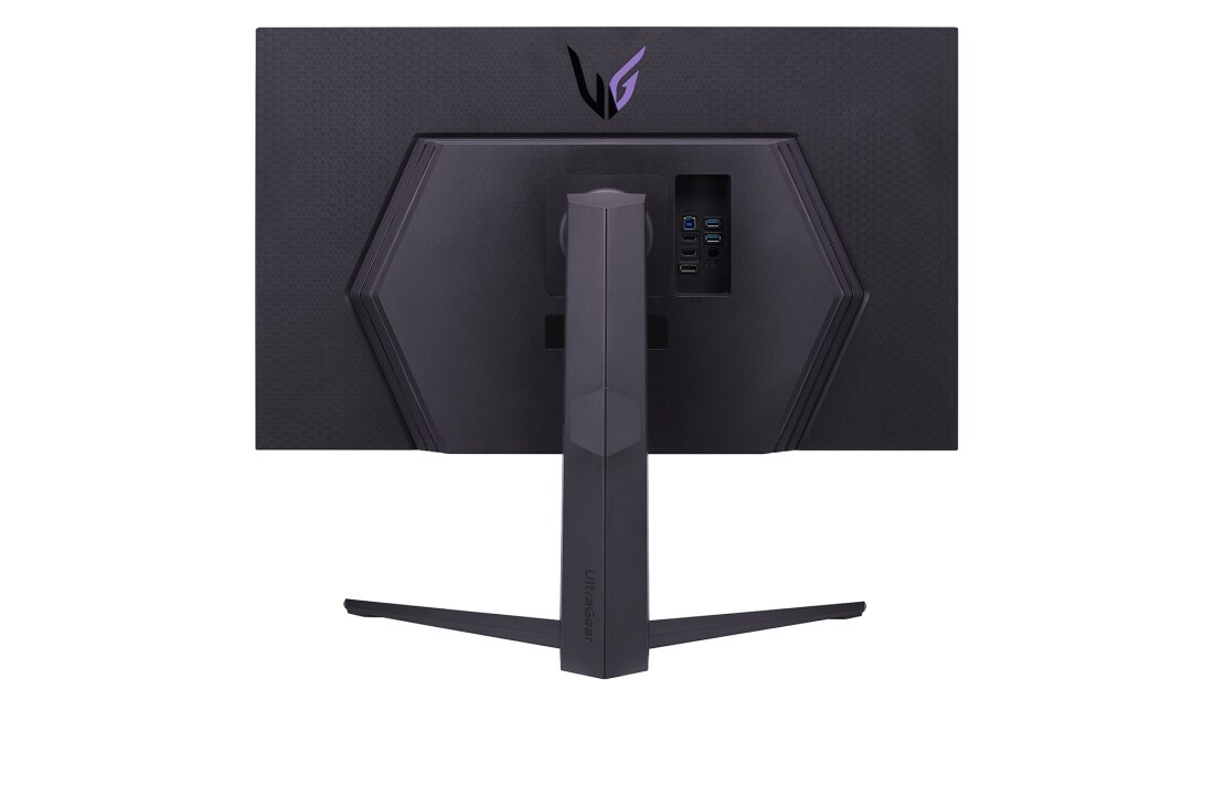 LG Monitor pentru jocuri UltraGear™ UHD 4K 32” cu VESA DisplayHDR™ 1000 si 144Hz, vedere posterioară, 32GQ950-B, thumbnail 8