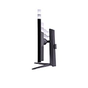LG Monitor pentru jocuri UltraGear™ UHD 4K 32” cu VESA DisplayHDR™ 1000 si 144Hz, vedere laterală cu înălțimea monitorului care se deplasează în jos, 32GQ950-B, thumbnail 14