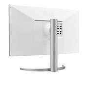 LG Monitor 27'' UHD 4K IPS (3840x2160) cu USB Type-C™, Vedere posterioară la +15 grade, 27UP550N-W, thumbnail 7