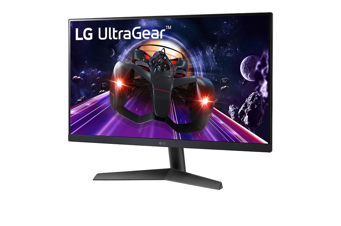 LG Monitor pentru jocuri UltraGear™ Full HD IPS 1ms (GtG) de 23,8'', vedere laterală la +15 grade, 24GN60R-B, thumbnail 2
