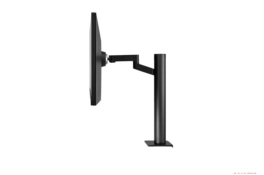 LG Monitor Ergo LG UltraWide™ QHD IPS HDR, vedere laterală cu înălțimea monitorului reglată în sus, 34WN780P-B, thumbnail 5