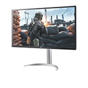 LG Monitor de 31.5'' UHD 4K cu USB Type-C™, Vedere laterală la +15 grade, 32UP55NP-W, thumbnail 2