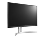 LG Monitor IPS 4K de 27'' | Alb, perspective view, 27UL550P-W, thumbnail 4