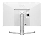 LG Monitor IPS 4K de 27'' | Alb, rear view, 27UL550P-W, thumbnail 6