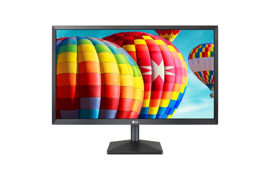 LG Monitor LG de 24'' | Ecran IPS Full HD | AMD FreeSync™ | Dynamic Action Sync , Front view, 24MK43HP-B