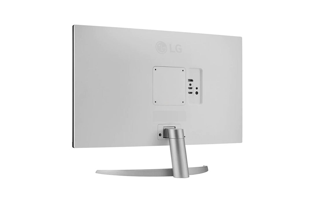 LG Monitor IPS UHD 4K de 27'' cu VESA DisplayHDR™ 400, Rear view at +15 degrees, 27UP650P-W, thumbnail 5