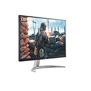 LG Monitor IPS UHD 4K de 27'' cu VESA DisplayHDR™ 400, Side view at +30 degrees, 27UP650P-W, thumbnail 4