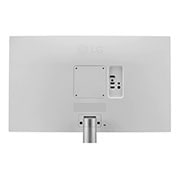 LG Monitor IPS UHD 4K de 27'' cu VESA DisplayHDR™ 400, Back view, 27UP650P-W, thumbnail 7
