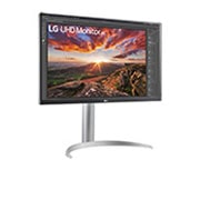 LG Monitor IPS UHD 4K de 27'' cu VESA DisplayHDR™ 400, Vedere laterală la +15 grade, 27UP85NP-W, thumbnail 3