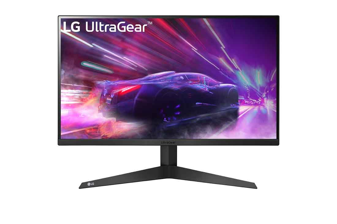 LG  Monitor Gaming UltraGear™ Full HD de 24'', vedere frontală, 24GQ50F-B