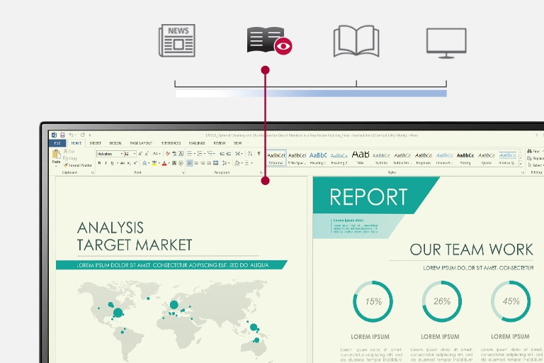 Confort vizual îmbunătățit