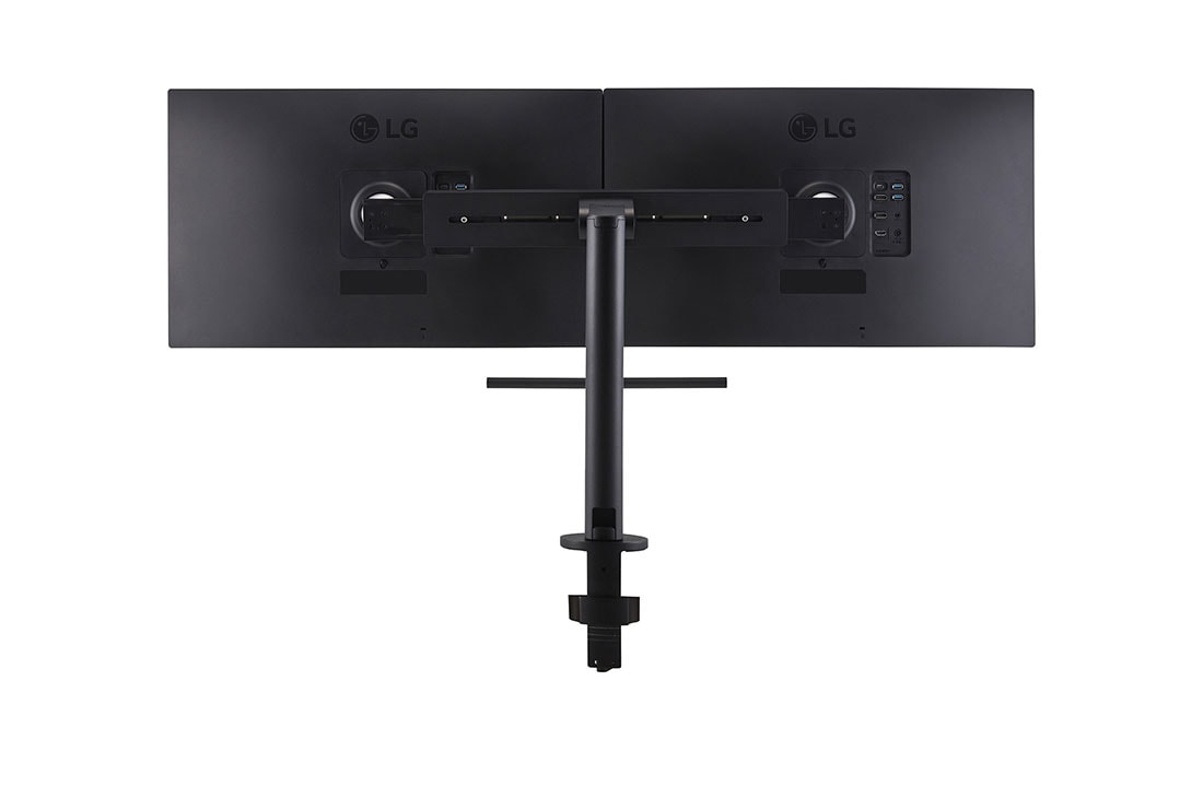 LG Monitor QHD de 27 de inch Ergo Dual, Vedere din spate., 27QP88DP-BS, thumbnail 9