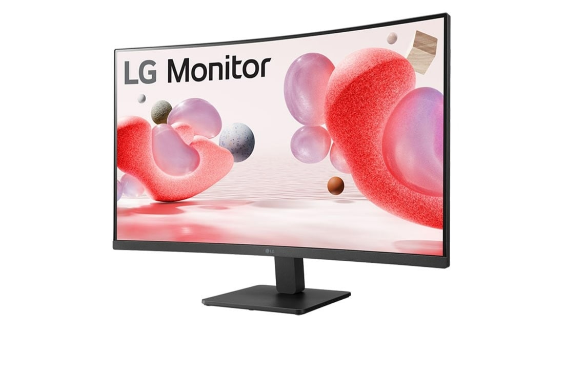 LG Monitor curbat Full HD de 31,5'' cu AMD FreeSync™, side image, 32MR50C-B, thumbnail 2