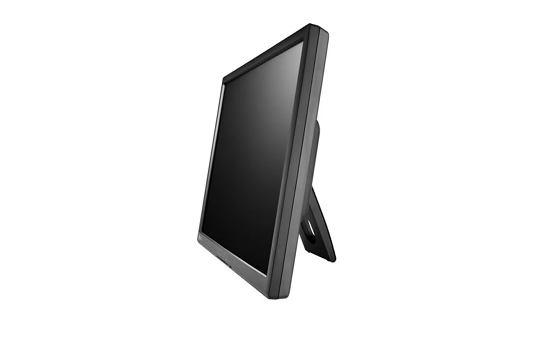 LG Monitor LED Touchscreen de 17'', 180 degree right view with stand, 17MB15TP-B, thumbnail 4